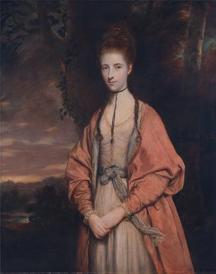 Joshua Reynolds Anne Seymour Damer Wandbild