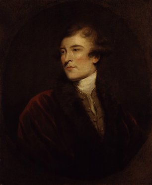 Joshua Reynolds Caleb Whitefoord Wandbild