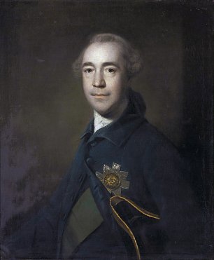 Joshua Reynolds Charles Colyear 2 nd Earl of Portmore Wandbild