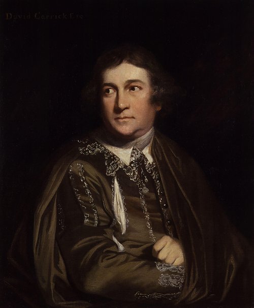 Joshua Reynolds David Garrick as Kitely in Every Man in his Humour Wandbild