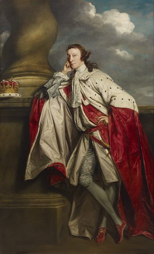 Joshua Reynolds James 7th Earl of Lauderdale Wandbild