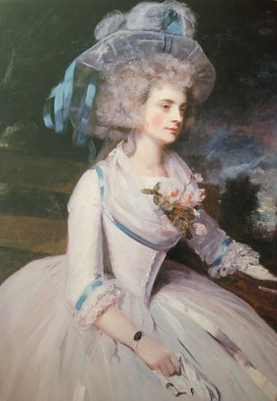 Joshua Reynolds Lady Skipwith Wandbild