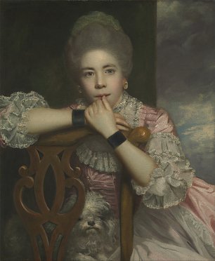 Joshua Reynolds Mrs Abington as Miss Prue in Love for Love Wandbild