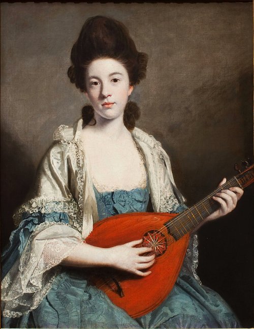 Joshua Reynolds Mrs Froude Wandbild