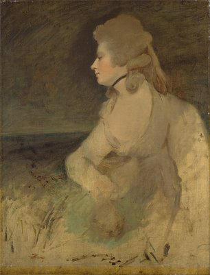 Joshua Reynolds Mrs Robinson Wandbild