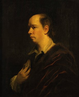 Joshua Reynolds Oliver Goldsmith Wandbild