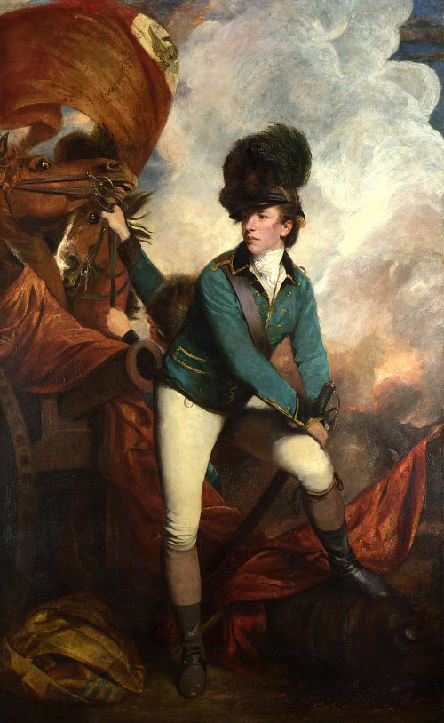 Joshua Reynolds Portraet des Sir Banastre Tarleton Wandbild