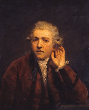 Joshua Reynolds Self Portrait as a Deaf Man Wandbild