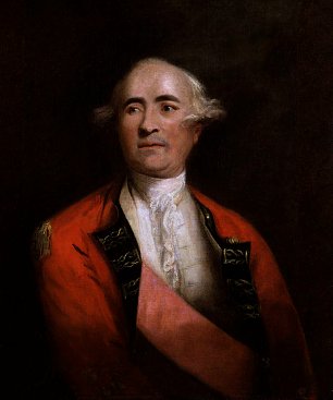Joshua Reynolds Sir Frederick Haldimand Wandbild