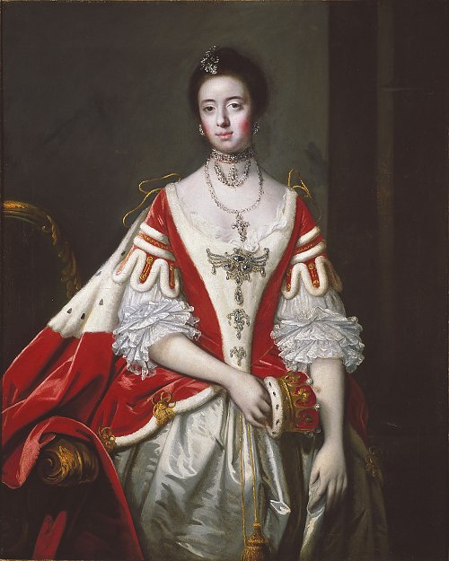 Joshua Reynolds The Countess of Dartmouth Wandbild