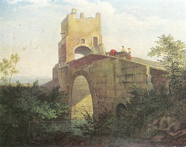 Ludwig Richter Ponte Salaro Wandbild