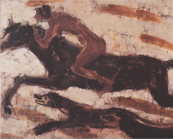 Christian Rohlfs Amazone Wandbild
