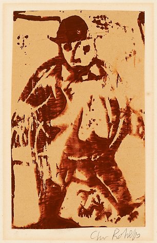 Christian Rohlfs Der Buerger Wandbild