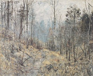 Christian Rohlfs Der Wilde Graben bei Weimar im Spaetherbst Wandbild