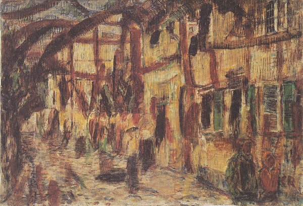 Christian Rohlfs Gasse in Soest Wandbild