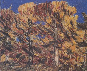 Christian Rohlfs Herbstwald Wandbild