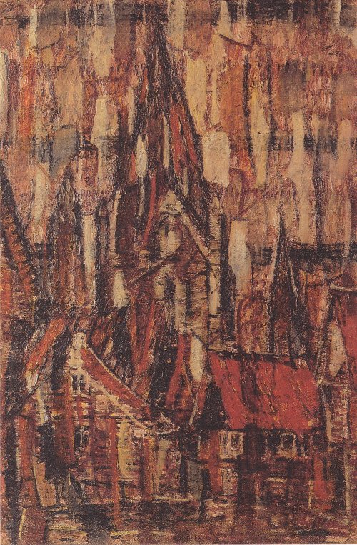Christian Rohlfs Kirche in Soest Wandbild