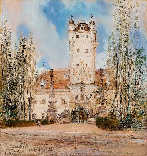 Anton Romako Greillenstein Castle Wandbild