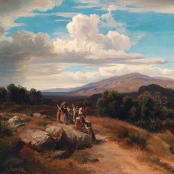 Anton-Romako-Spanische-Landschaft