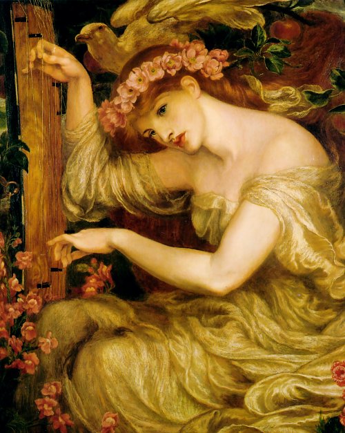 Dante Gabriel Rossetti A sea spell Wandbild