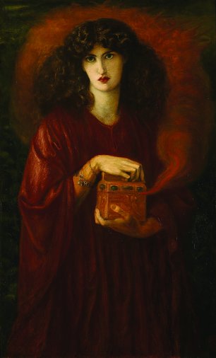 Dante Gabriel Rossetti Pandora Wandbild