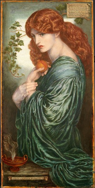 Dante Gabriel Rossetti Proserpine Wandbild