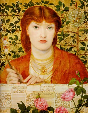 Dante Gabriel Rossetti Regina Cordium Alice Wilding Wandbild