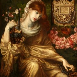 Dante-Gabriel-Rossetti-Roman-Widow-Dis-Manibus