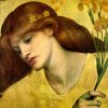 Dante-Gabriel-Rossetti-Sancta-Lilias