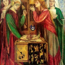 Dante-Gabriel-Rossetti-The-Blue-Closet