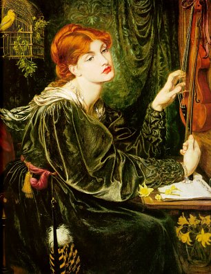 Dante Gabriel Rossetti Veronica Veronese Wandbild