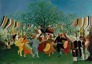 Henri Rousseau A Centennial of Independence Wandbild