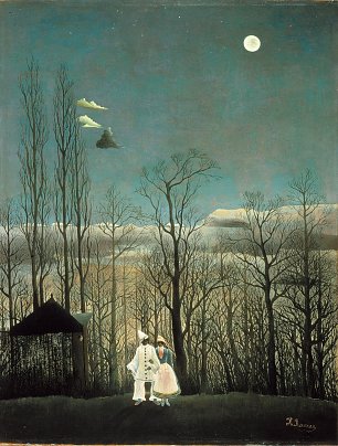 Henri Rousseau Carnival Evening Wandbild