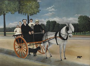 Henri Rousseau La Carriole du pere Junier Wandbild