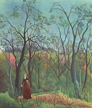 Henri Rousseau Passeiona Floresta Wandbild