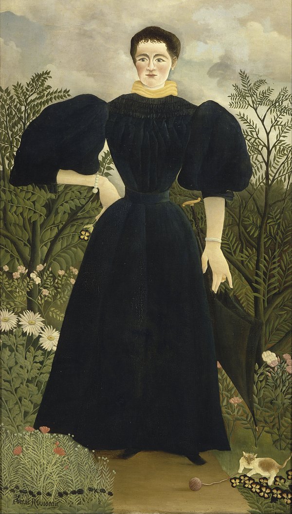 Henri Rousseau Portrait de Madame M