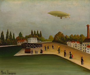 Henri Rousseau Quai Ivry Wandbild