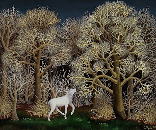 Henri Rousseau Redtree Times Wandbild