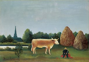 Henri Rousseau Scene in Bagneux on the Outskirts of Paris Wandbild