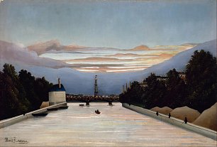 Henri Rousseau The Eiffel Tower Wandbild