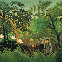 Henri-Rousseau-exotic-landscape