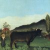 Henri-Rousseau-landscape-with-cow