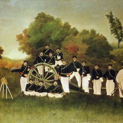 Henri-Rousseau-the-artillerymen