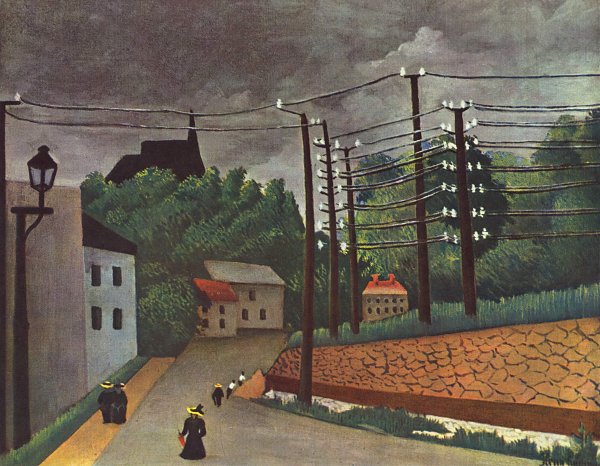 Henri Rousseau view of malakoff hauts de seine Wandbild