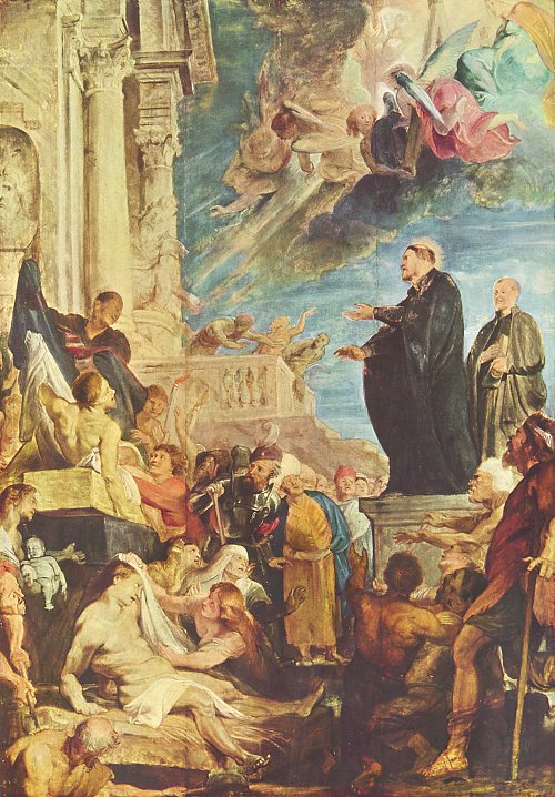Rubens Die Wunder des Hl Franz Xaver Wandbild