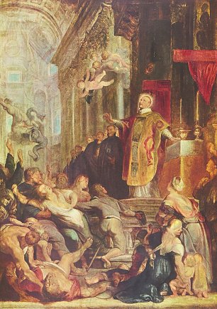 Rubens Die Wunder des Hl Ignatius von Loyola Wandbild