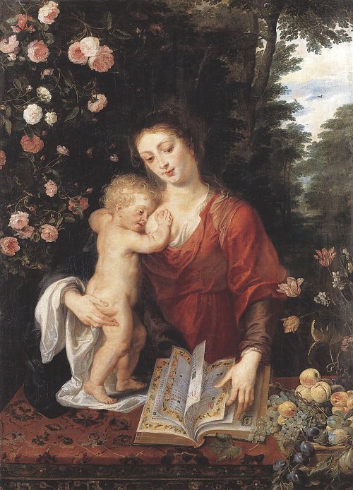 Rubens Maria mit dem Kind Wandbild