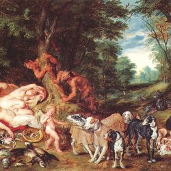 Rubens-Nymphen-Satyrn-und-Hunde