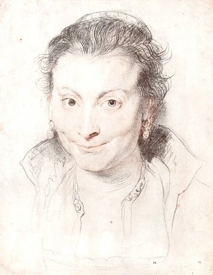 Rubens Portrait der Isabella Brant 2 Wandbild