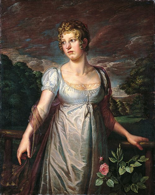 Philipp Otto Runge Bildnis der Wilhelmina Sophia Helwig Wandbild